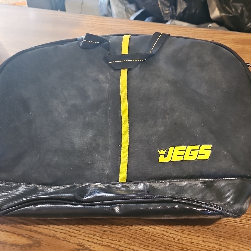 Black and Yellow Helmet Bag